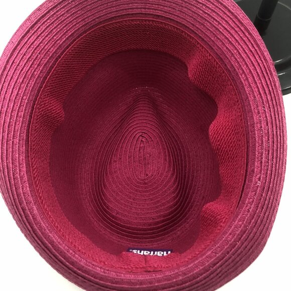 Harrah’s Pink Fedora Hat | Resort Style Straw Fedora | Statement Summer Hat main image 10